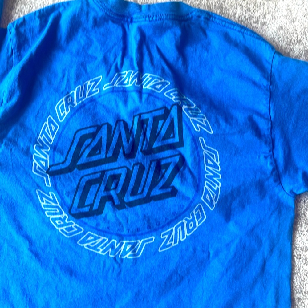 santa cruz skateboards long sleeves shirt